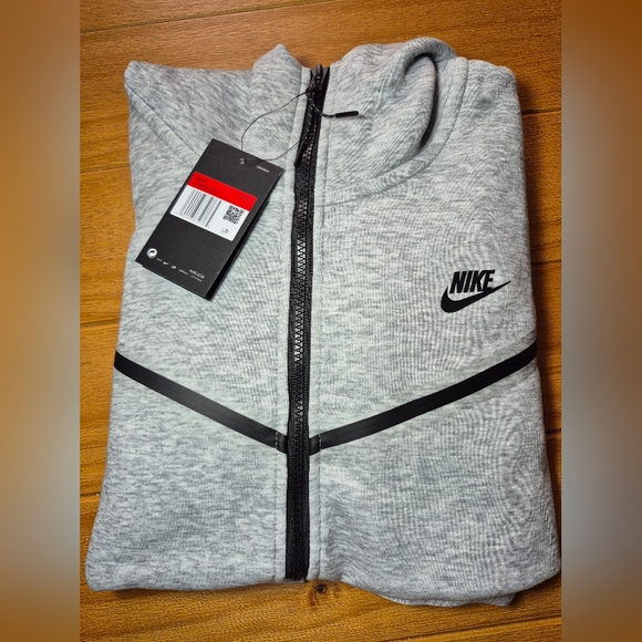 Nike Tech Fleece Full-zip Hoodie & Jogger Pants - Mens Size Large - Picture 2 of 4